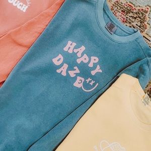 Happy Daze crewneck